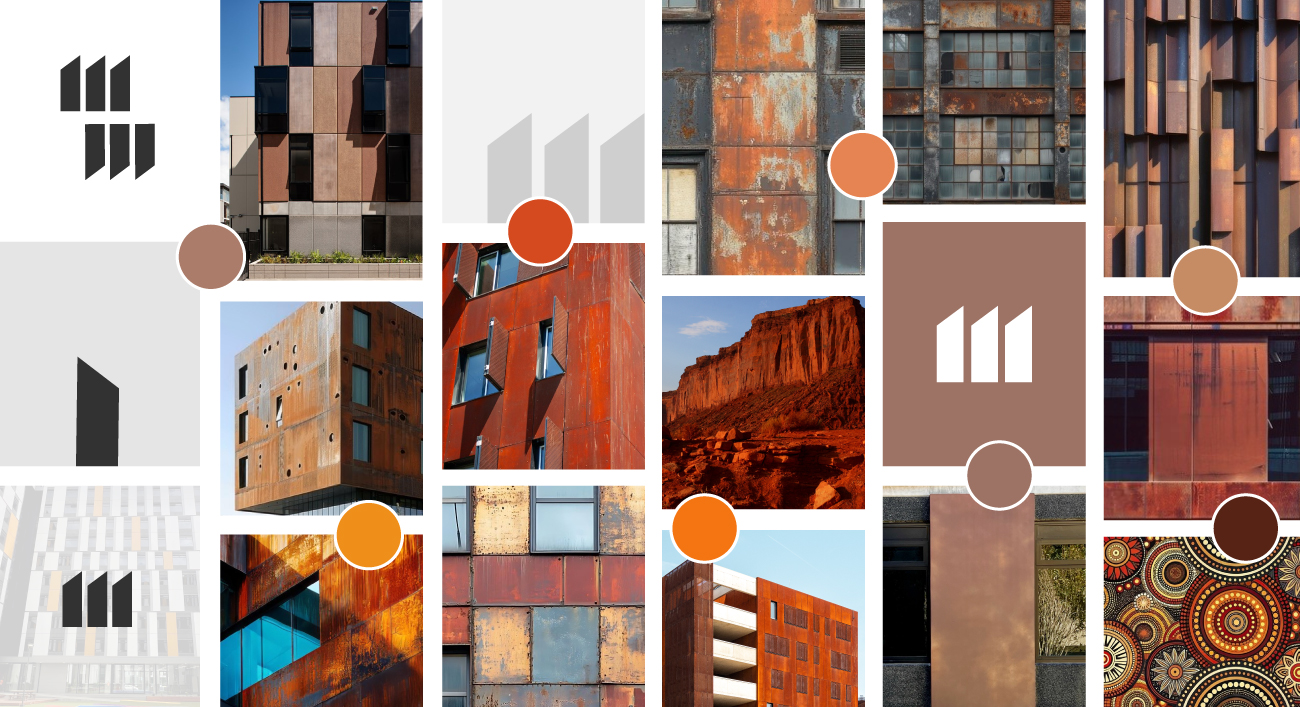 Traditional Rusted Corten Aesthetic-Mastaclad